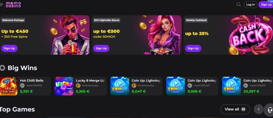 Memo Casino History and Development