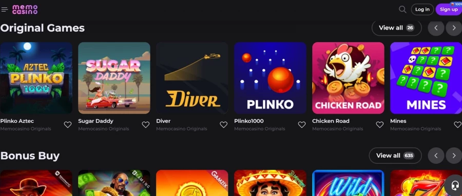 Memo Casino UK